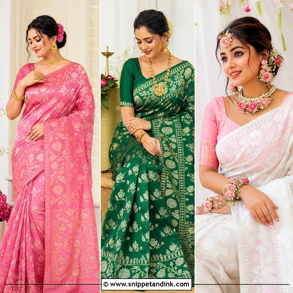 25 Jamdani Bride Ideas