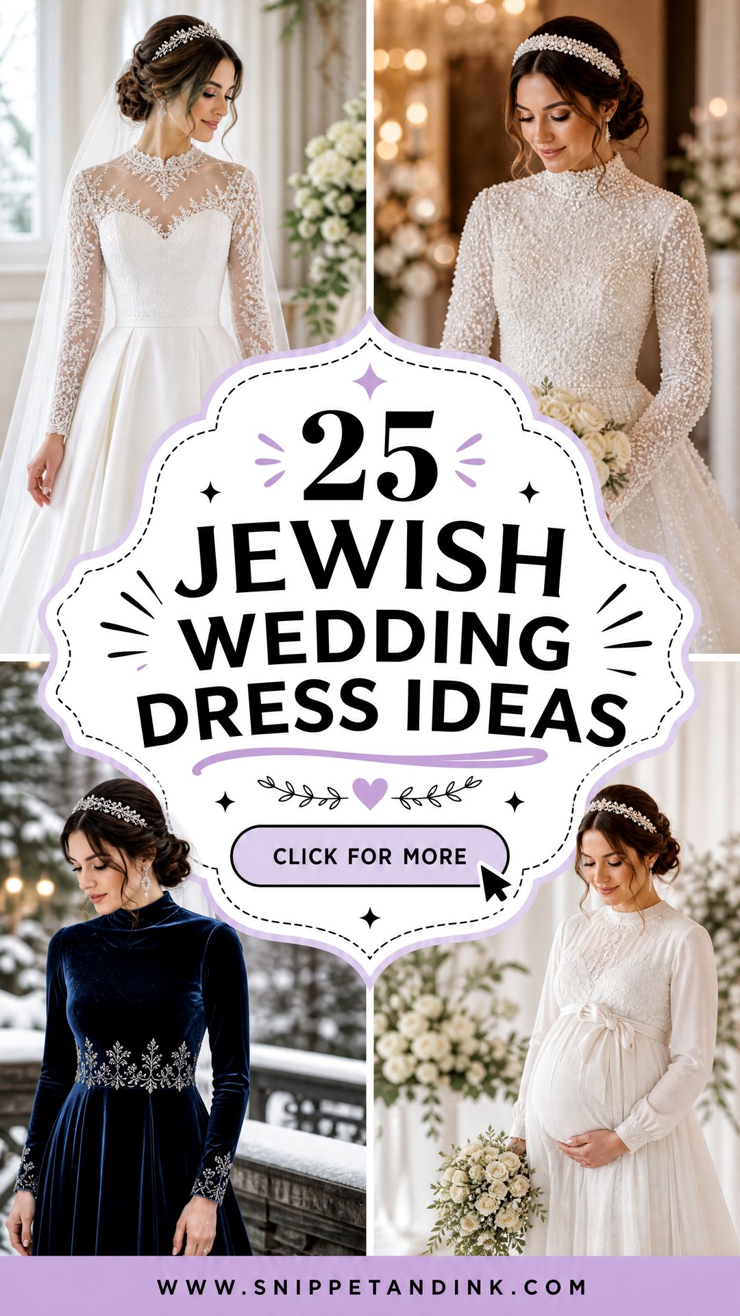 25 Jewish Wedding Dress Ideas Timeless Styles Rich in Tradition - 25 Jewish Wedding Dress Ideas: Timeless Styles Rich in Tradition