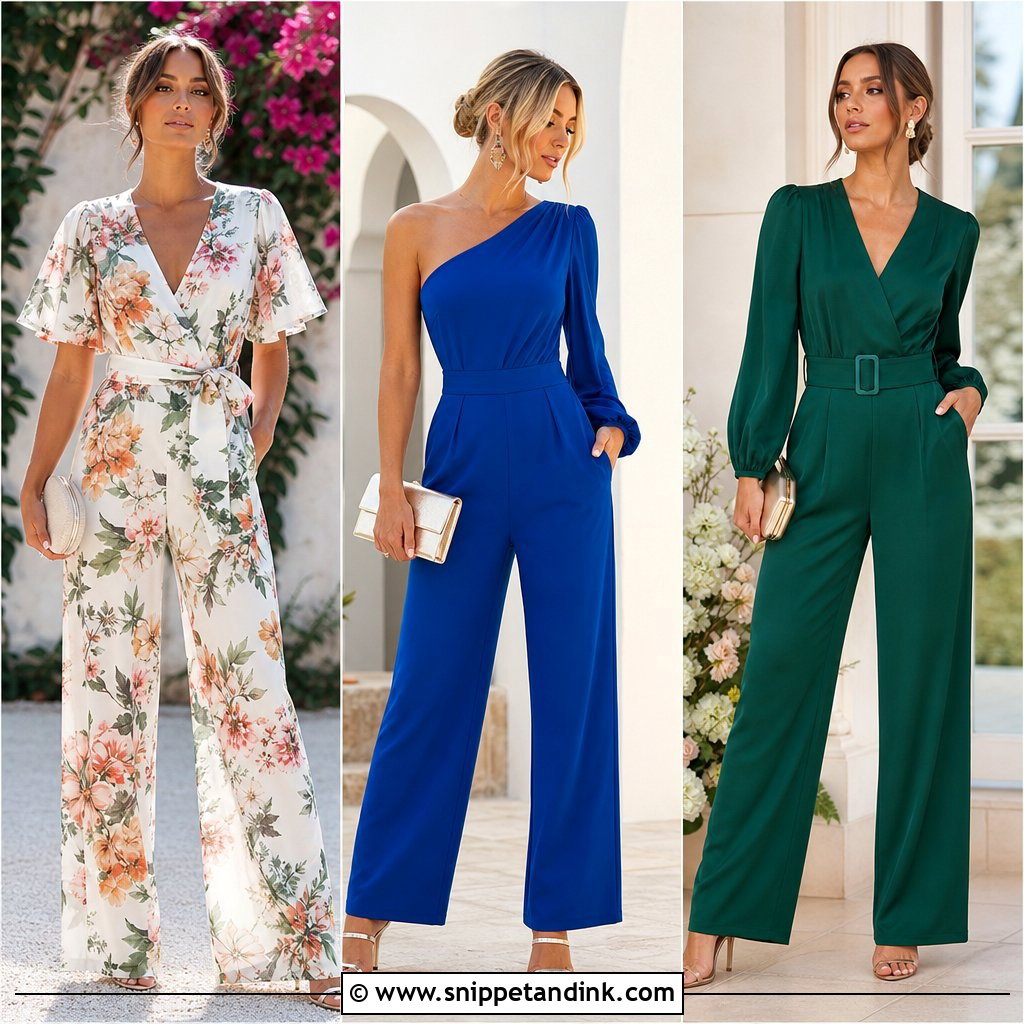 25 Jumsute Outfit Wedding Ideas: Unique Looks for Modern Brides