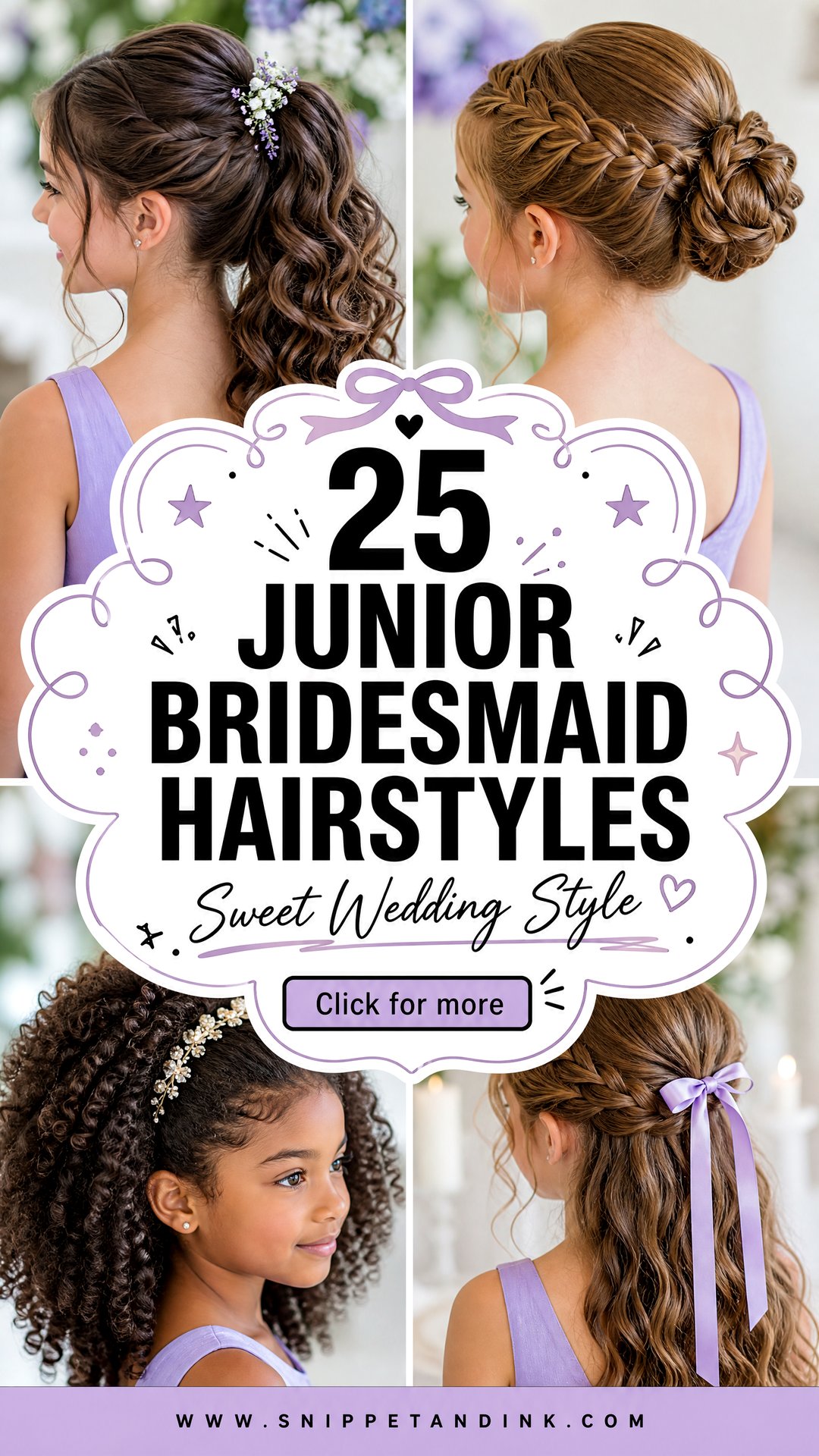 25 Junior Bridesmaid Hairstyles for Sweet Wedding Style - 25 Junior Bridesmaid Hairstyles for Sweet Wedding Style