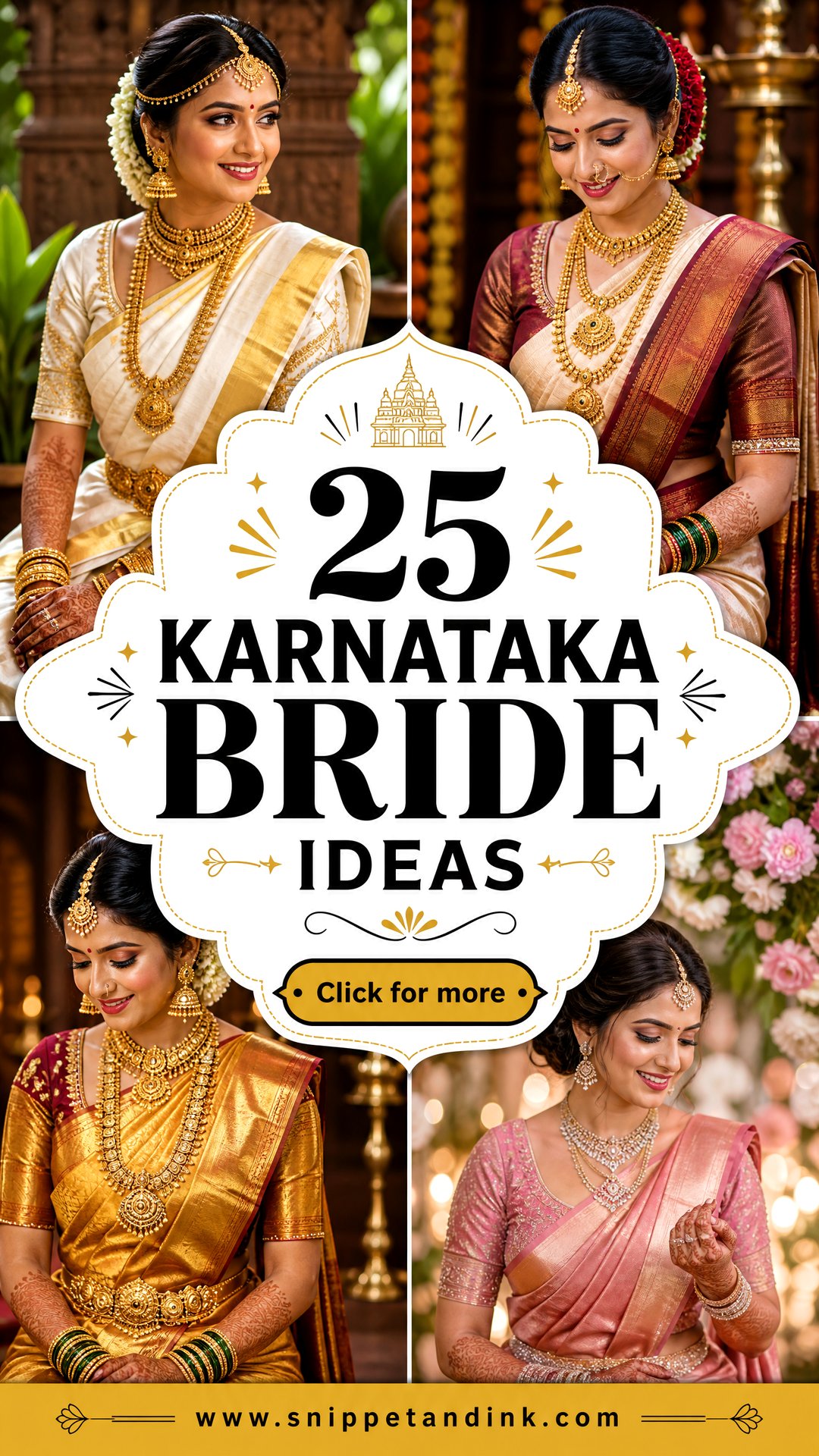 25 Karnataka Bride Ideas for a Vibrant Traditional Look - 25 Karnataka Bride Ideas for a Vibrant Traditional Look