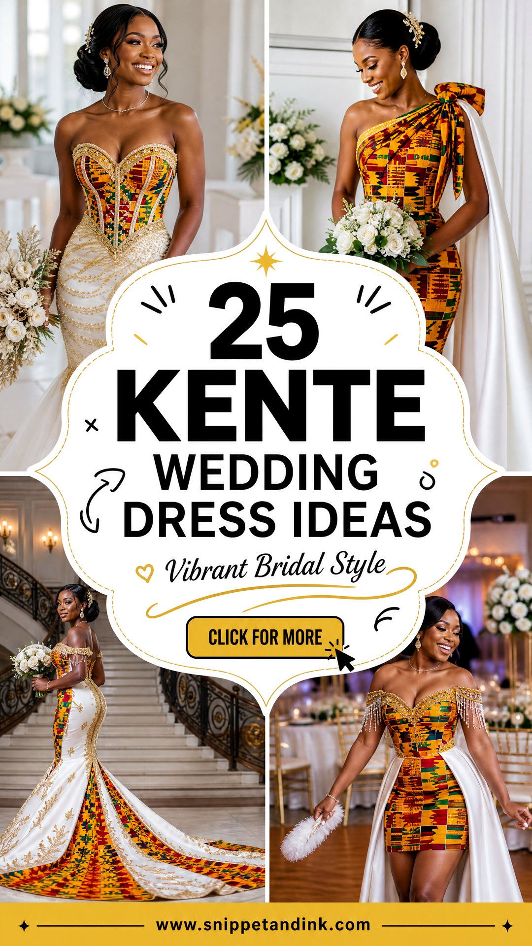 25 Kente Wedding Dress Ideas for Vibrant Bridal Style - 25 Kente Wedding Dress Ideas for Vibrant Bridal Style
