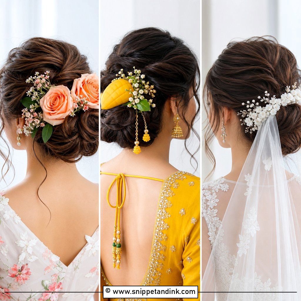 25 Kerala Wedding Hairstyle Ideas for Elegant Bridal Looks