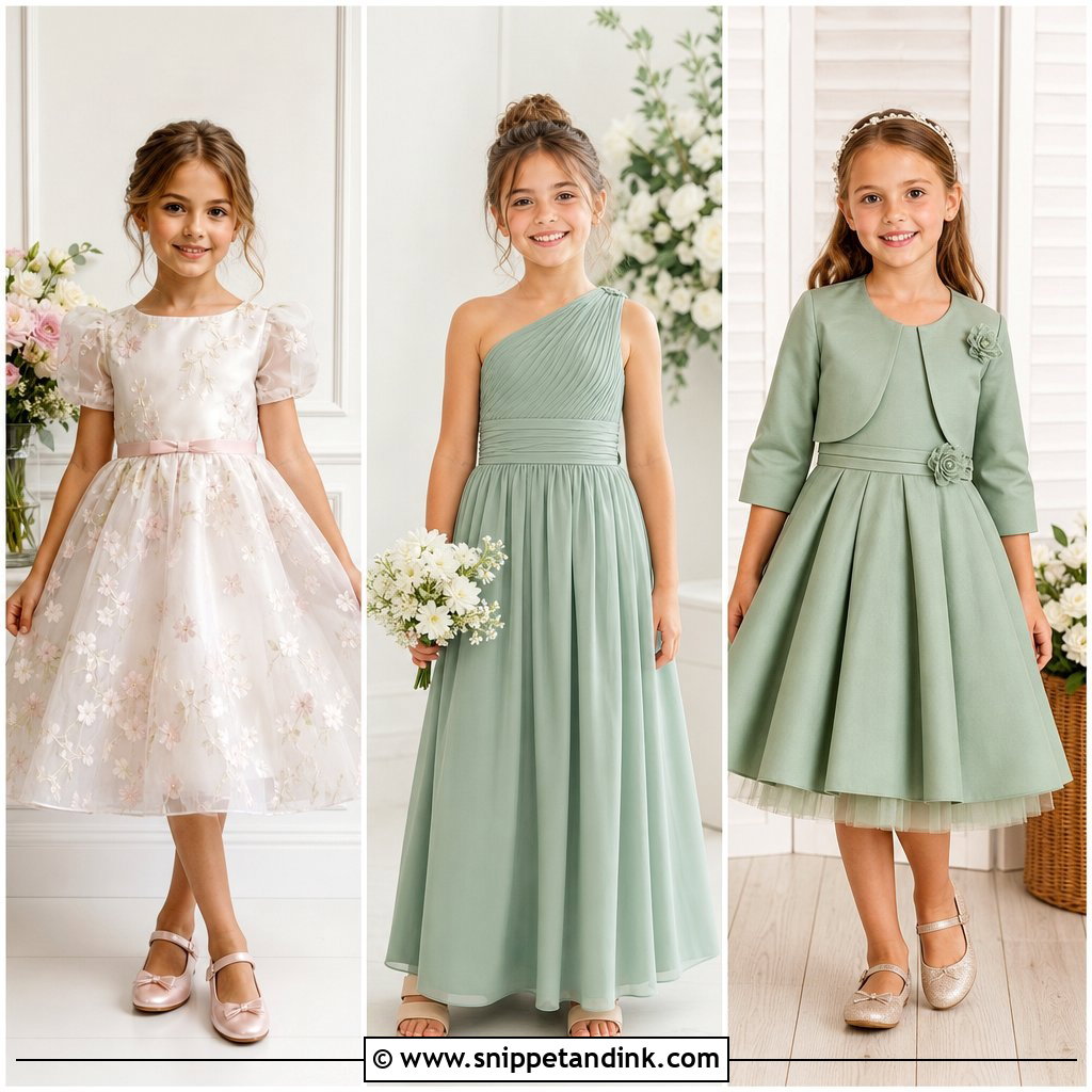 25 Kids Dresses for Weddings: Charming Looks for Every Age