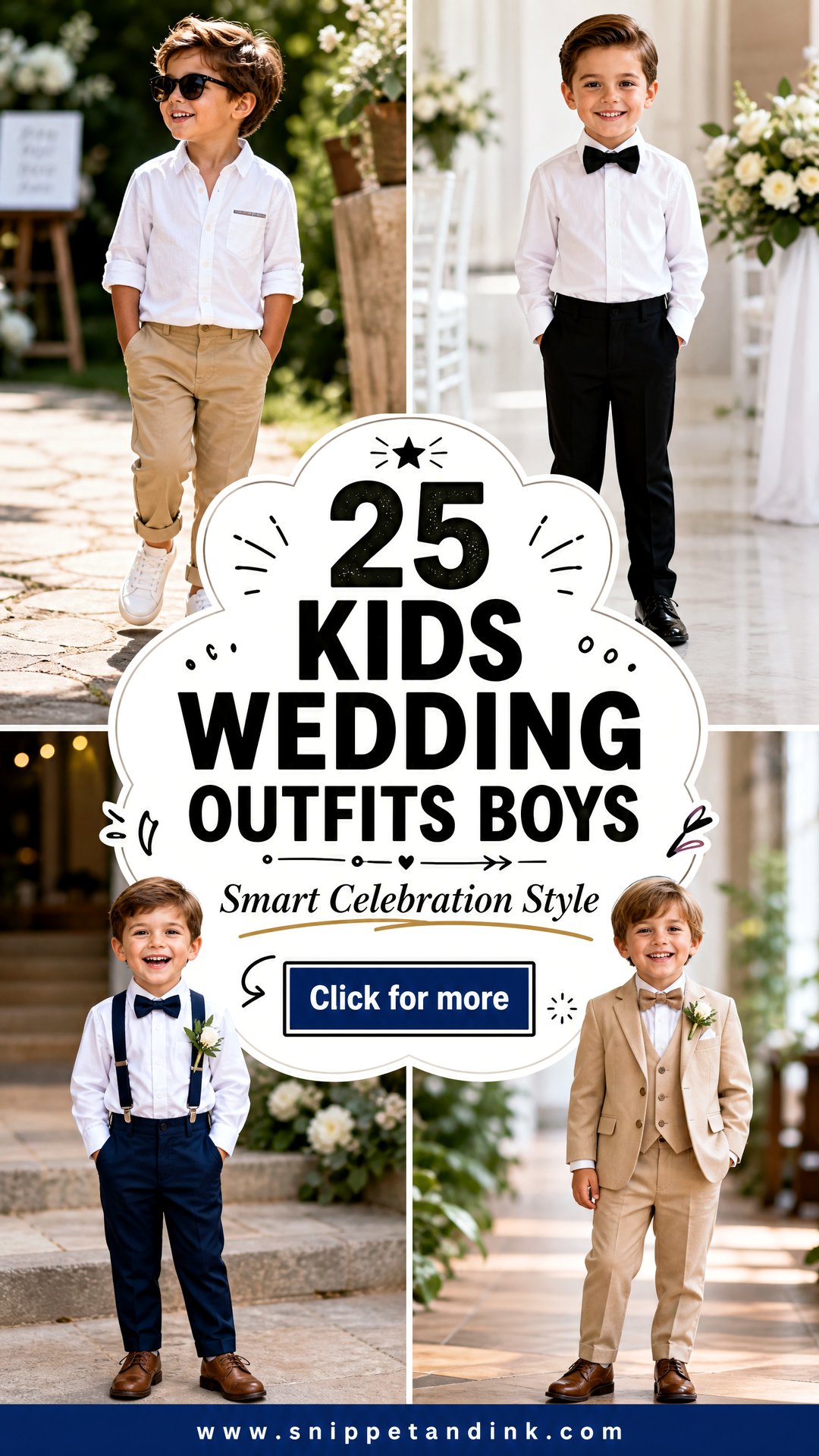 25 Kids Wedding Outfits Boys for Smart Celebration Style - 25 Kids Wedding Outfits Boys for Smart Celebration Style