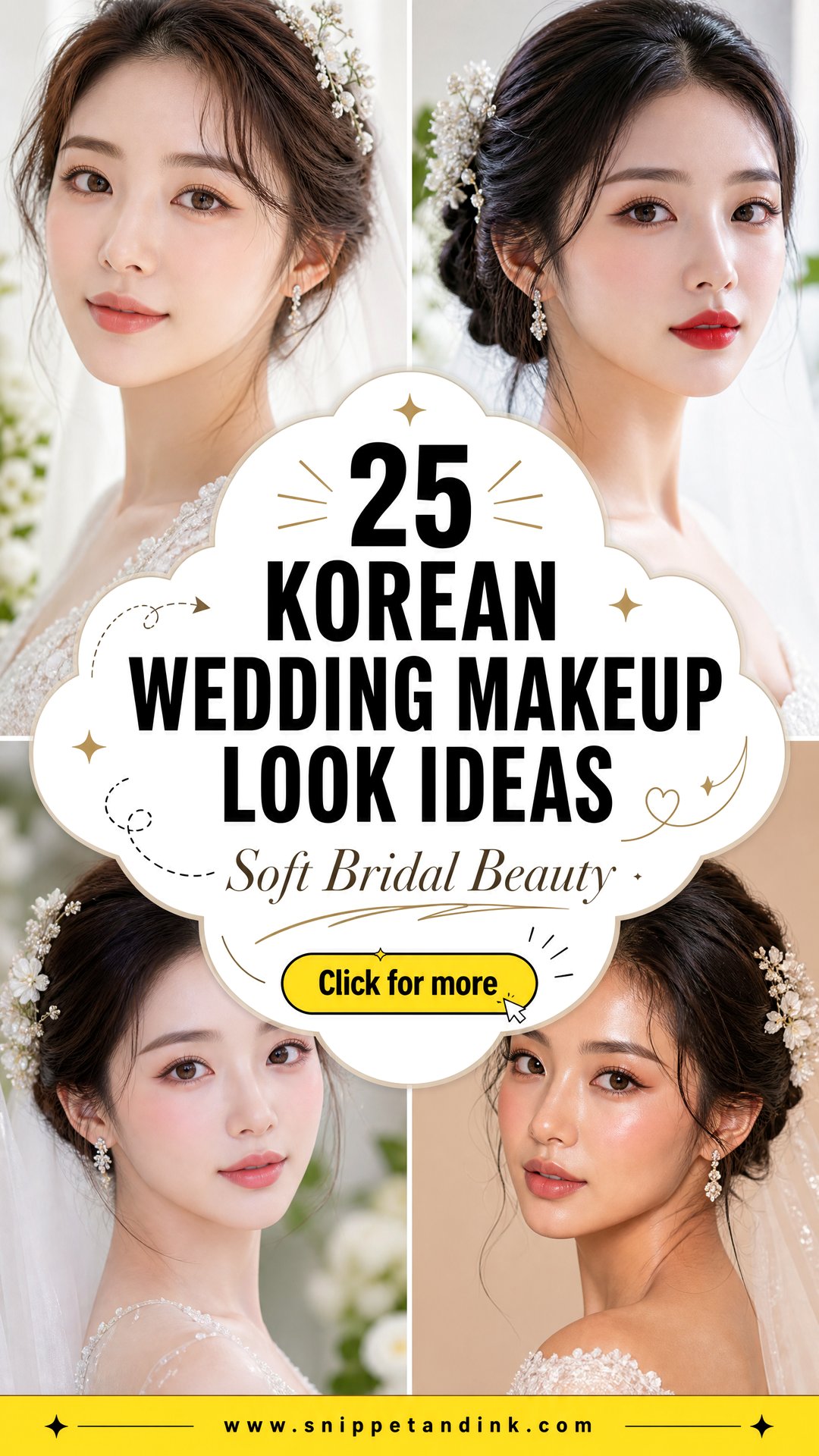 25 Korean Wedding Makeup Look Ideas for Soft Bridal Beauty - 25 Korean Wedding Makeup Look Ideas for Soft Bridal Beauty