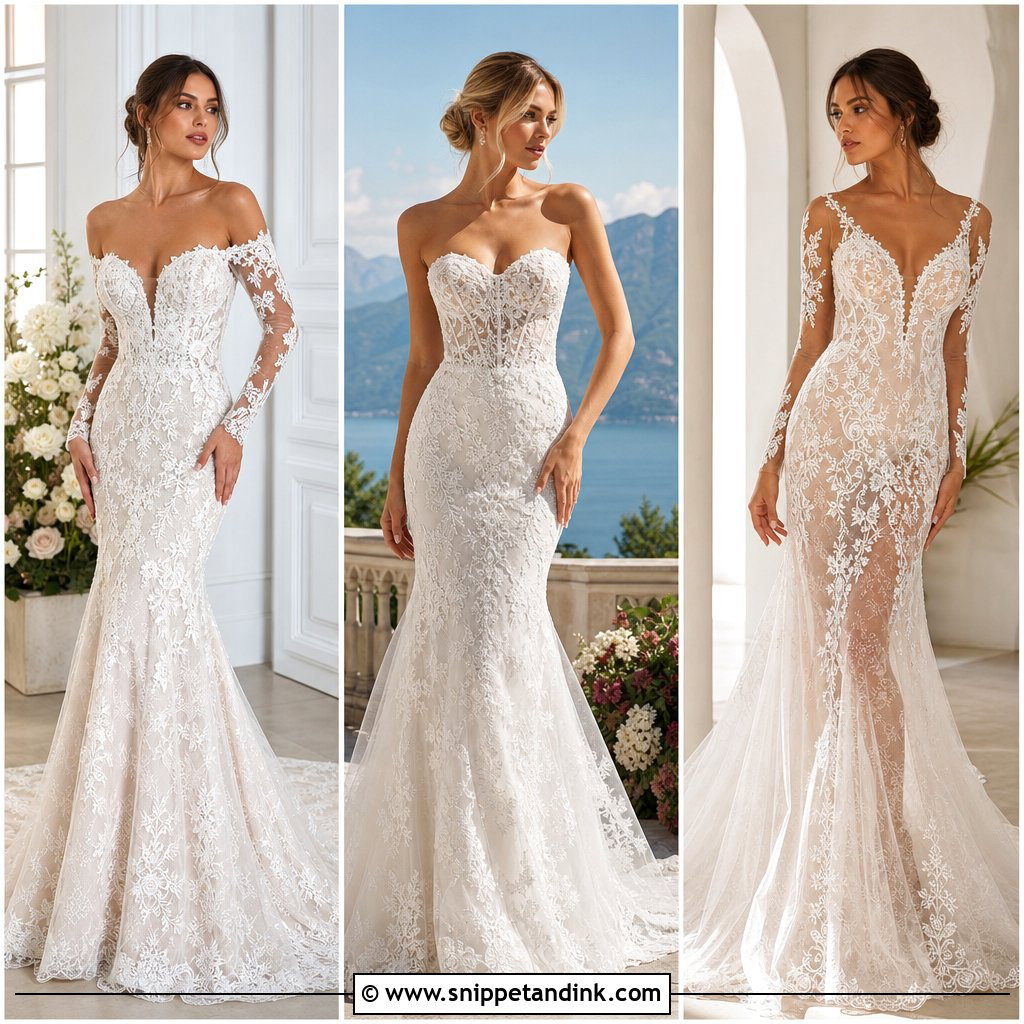 25 Lace Bridal Gown Ideas