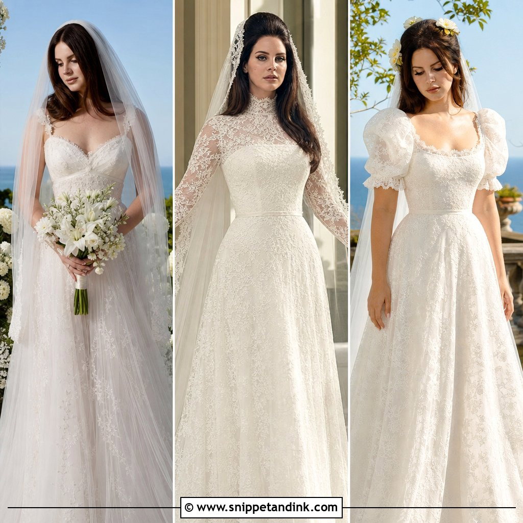 25 Lana Del Rey Wedding Dress Ideas
