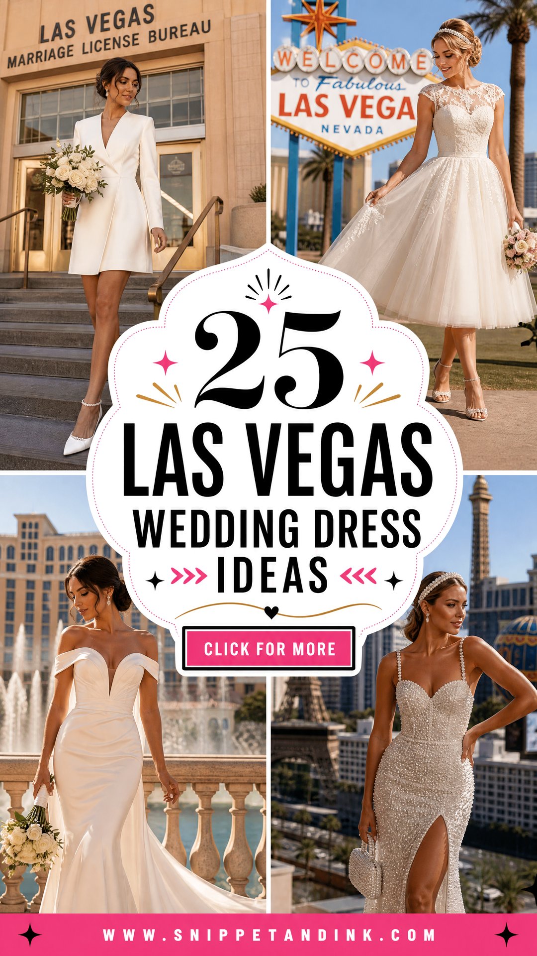 25 Las Vegas Wedding Dress Ideas for a Glamorous Desert Bride - 25 Las Vegas Wedding Dress Ideas for a Glamorous Desert Bride