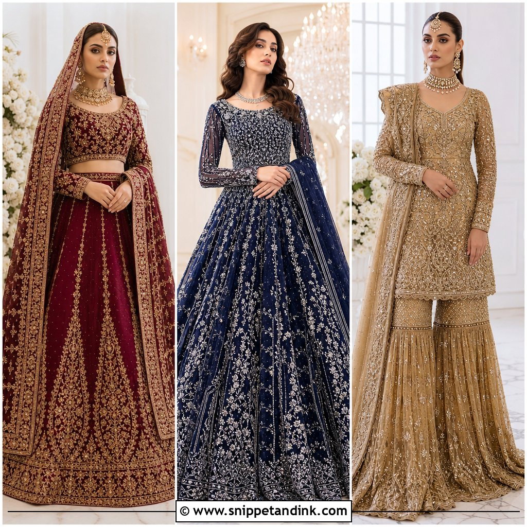 25 Latest Bridal Dresses Pakistan for Trendsetting Brides