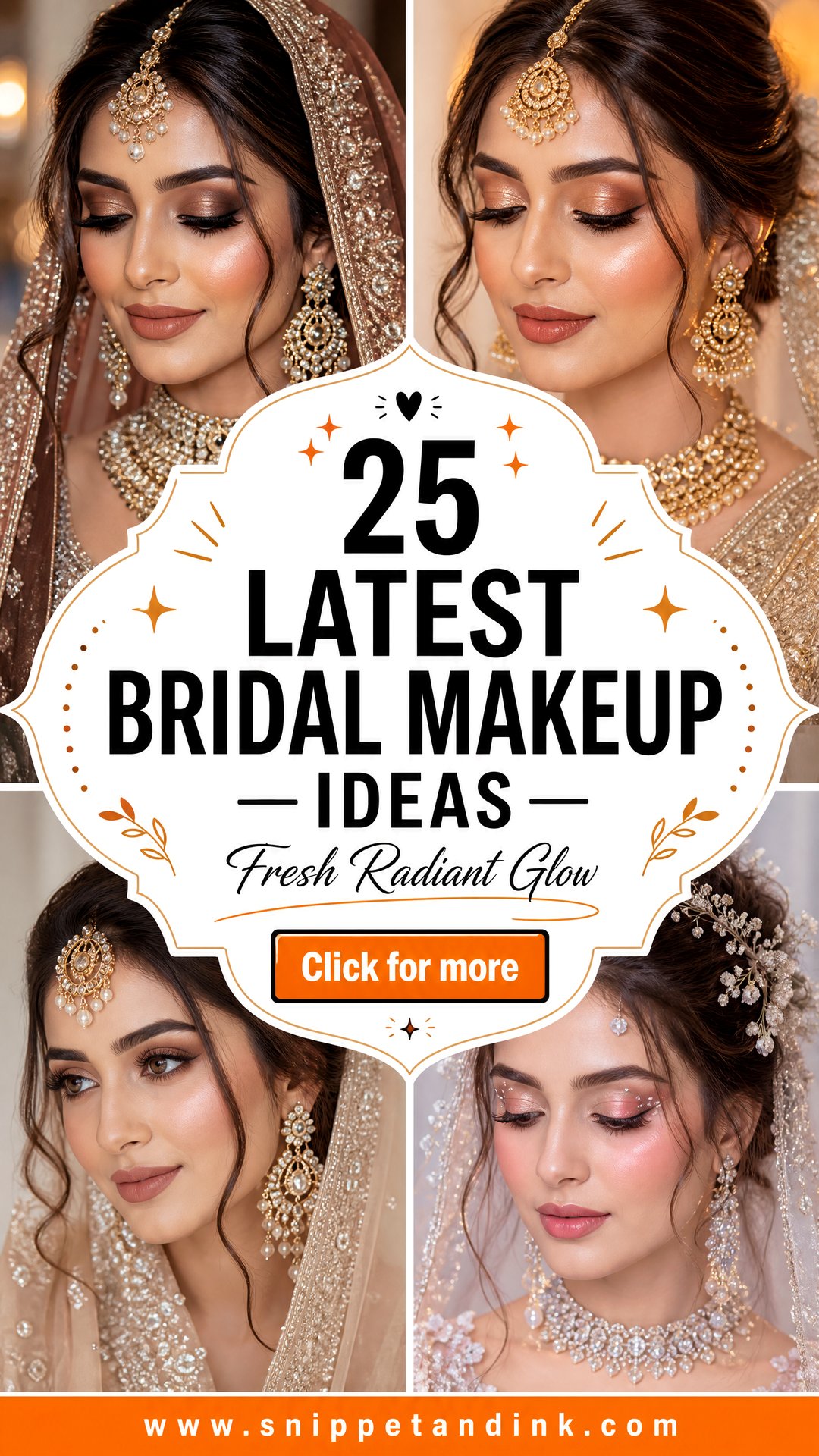 25 Latest Bridal Makeup Ideas for a Fresh Radiant Glow - 25 Latest Bridal Makeup Ideas for a Fresh, Radiant Glow