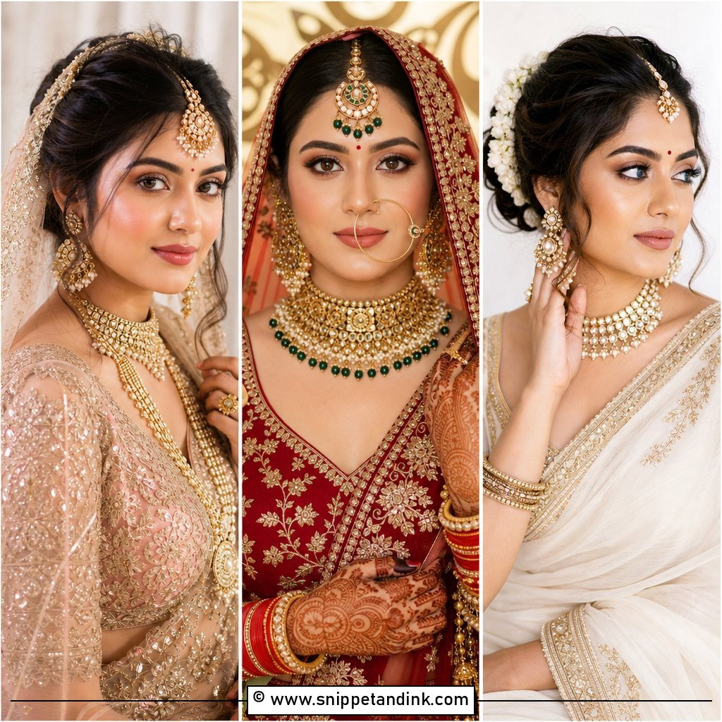 25 Latest Indian Bridal Makeup Ideas for Regal Wedding Glam