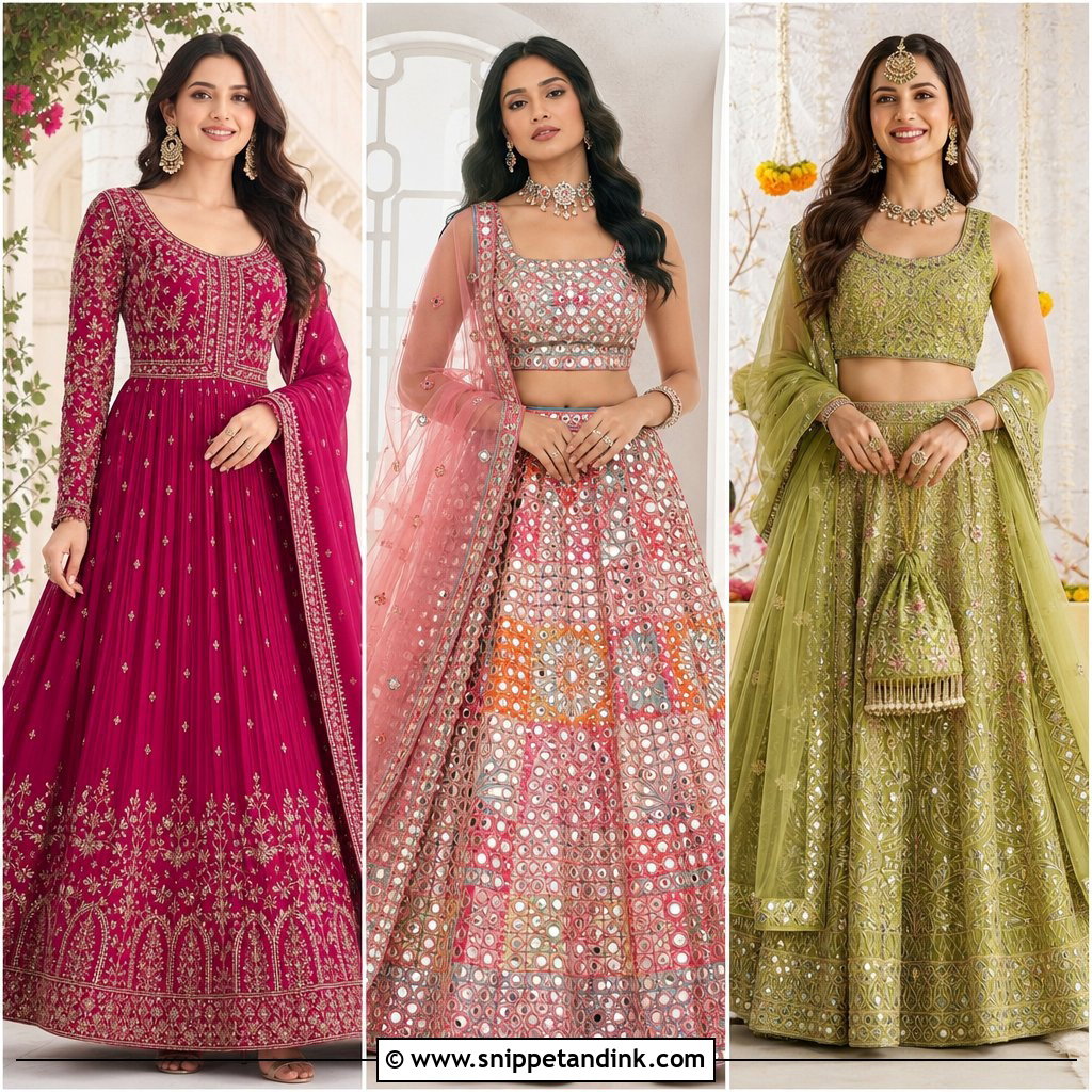 25 Latest Indian Style Wedding Dresses