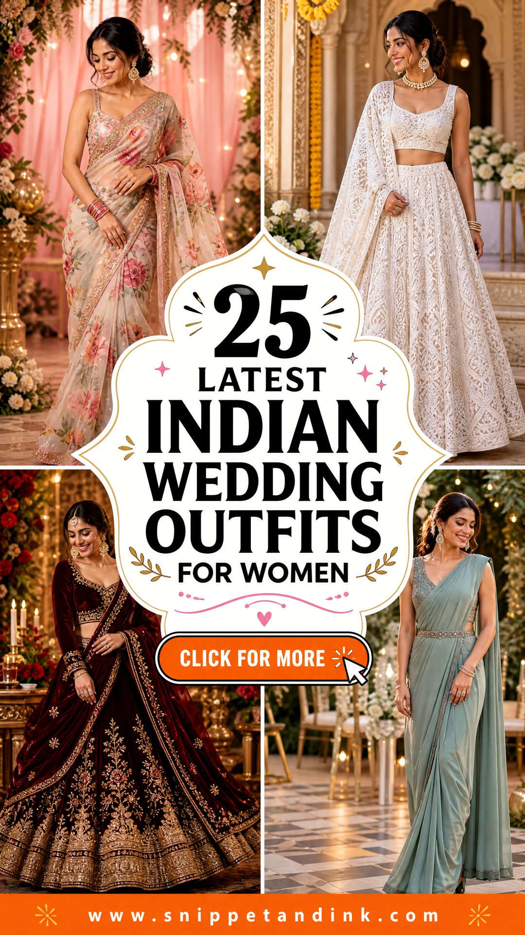 25 Latest Indian Wedding Outfits for Women for Stunning Style - 25 Latest Indian Wedding Outfits for Women for Stunning Style