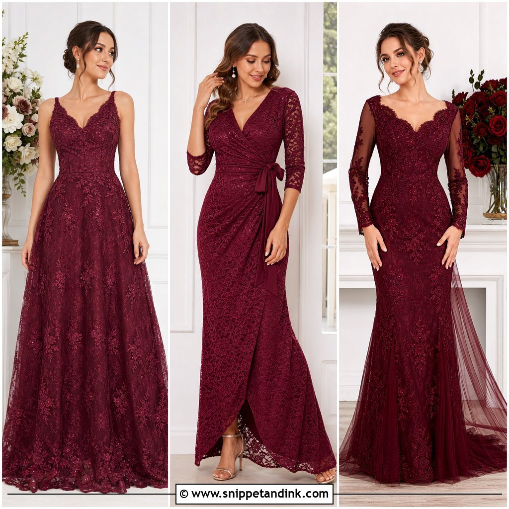 25 Latest Lace Gown Styles