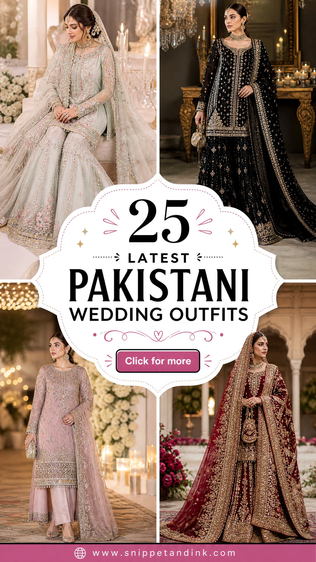 25 Latest Pakistani Wedding Outfits for a Regal Celebration - 25 Latest Pakistani Wedding Outfits for a Regal Celebration