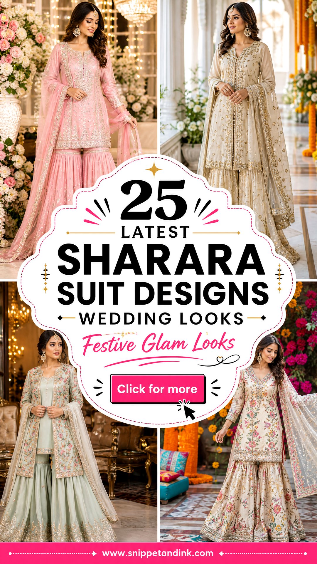 25 Latest Sharara Suit Designs Wedding Looks for Festive Glam - 25 Latest Sharara Suit Designs Wedding Looks for Festive Glam