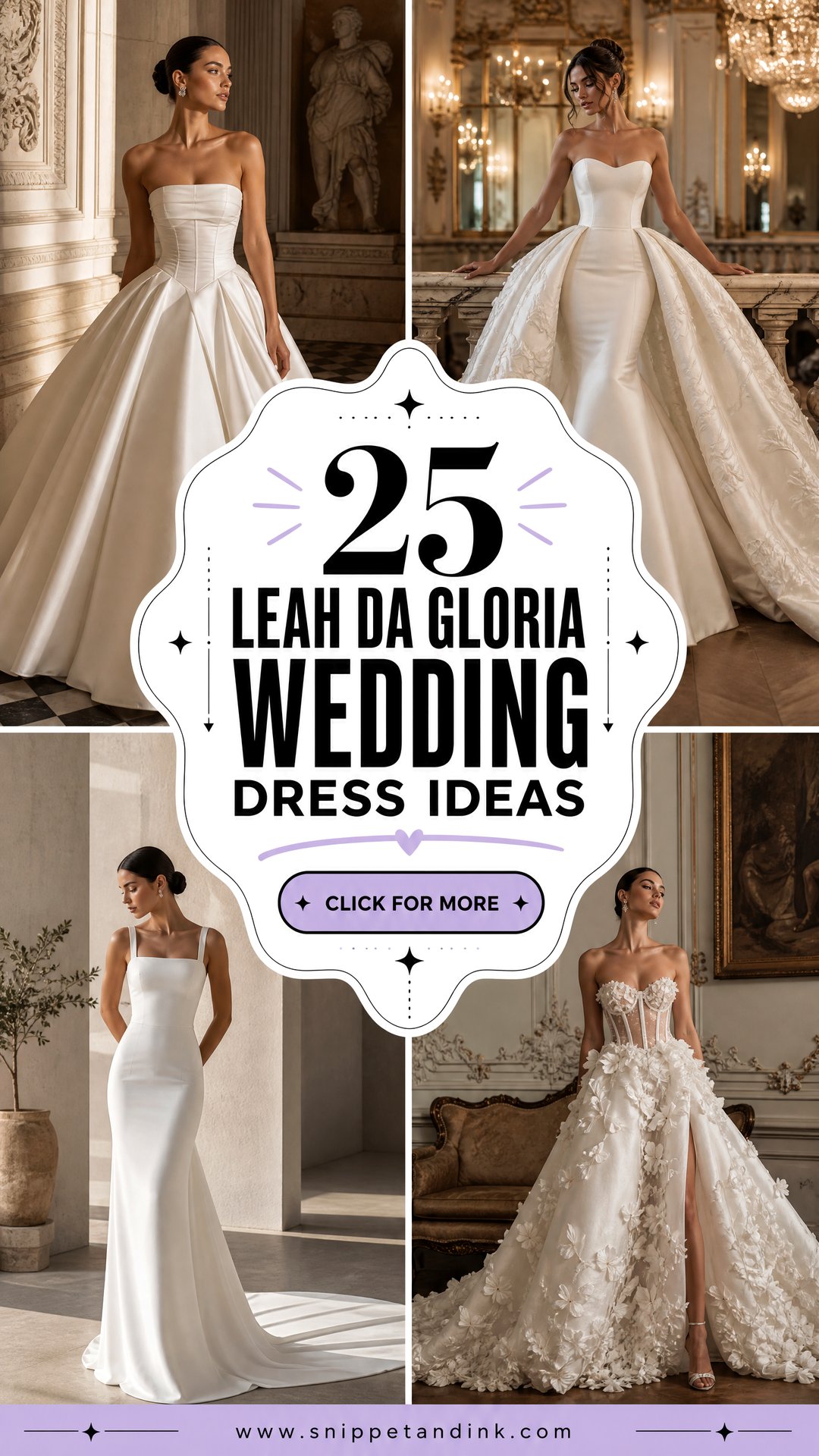 25 Leah Da Gloria Wedding Dress Ideas for Couture-Loving Brides - 25 Leah Da Gloria Wedding Dress Ideas for Couture-Loving Brides