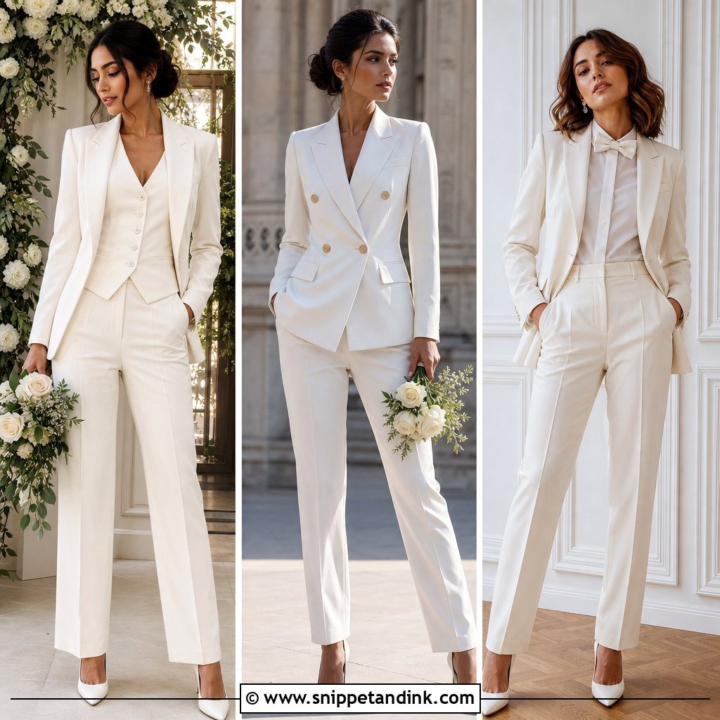 25 Lesbian Wedding Outfits Suits Style for Modern Couples