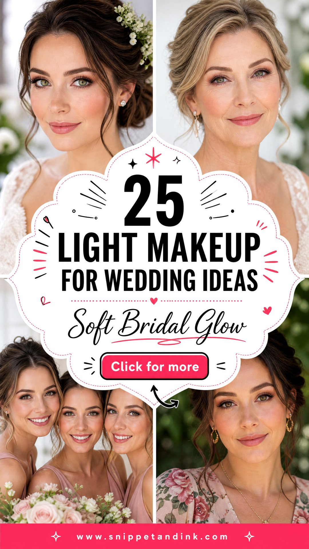 25 Light Makeup for Wedding Ideas for a Soft Bridal Glow - 25 Light Makeup for Wedding Ideas for a Soft Bridal Glow