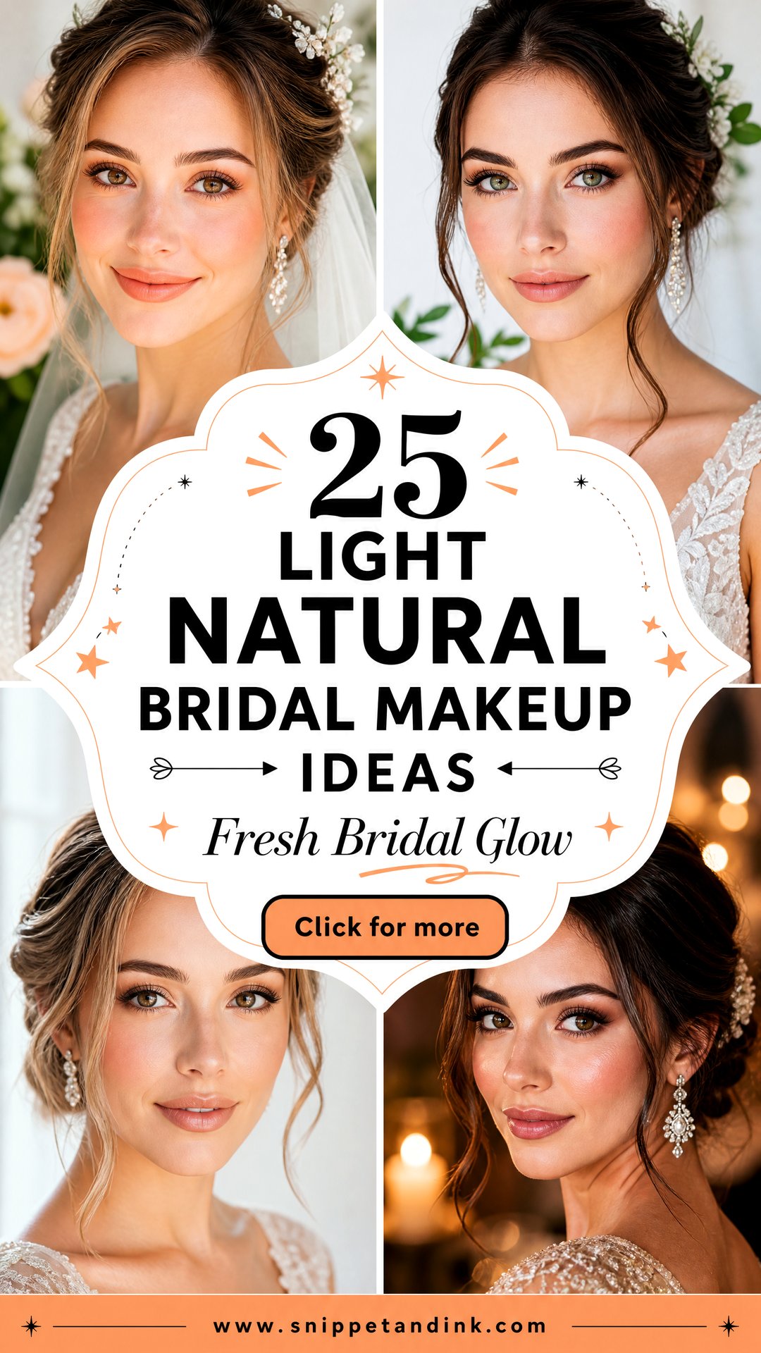 25 Light Natural Bridal Makeup Ideas for a Fresh Glow - 25 Light Natural Bridal Makeup Ideas for a Fresh Glow