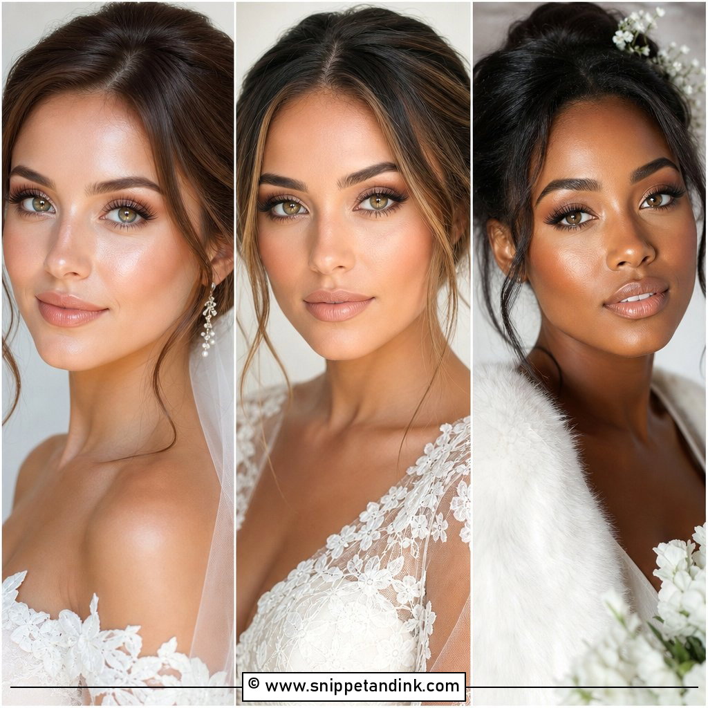 25 Light Natural Wedding Makeup Looks for Effortless Glow