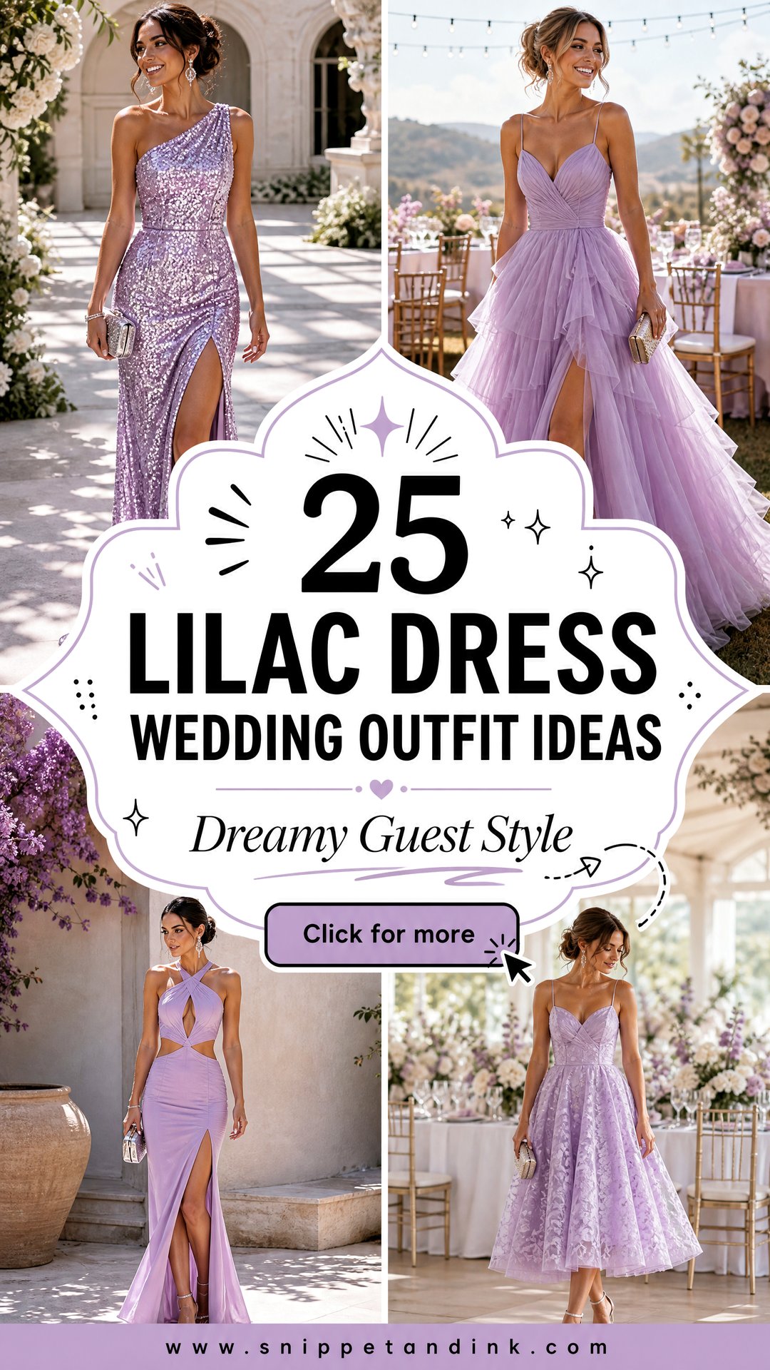 25 Lilac Dress Wedding Outfit Ideas for Dreamy Guests - 25 Lilac Dress Wedding Outfit Ideas for Dreamy Guests