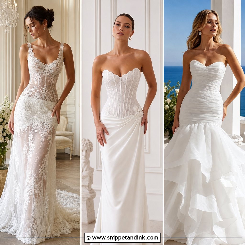 25 Low Waist Wedding Dress Ideas