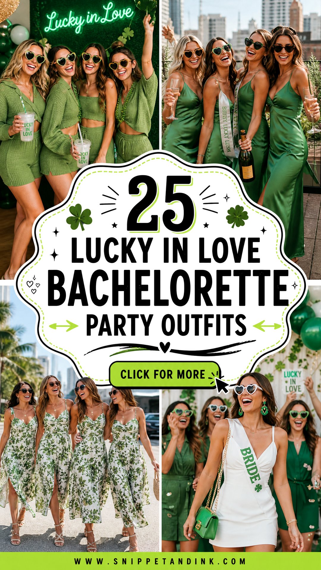25 Lucky in Love Bachelorette Party Outfits for a Fun Night - 25 Lucky in Love Bachelorette Party Outfits for a Fun Night