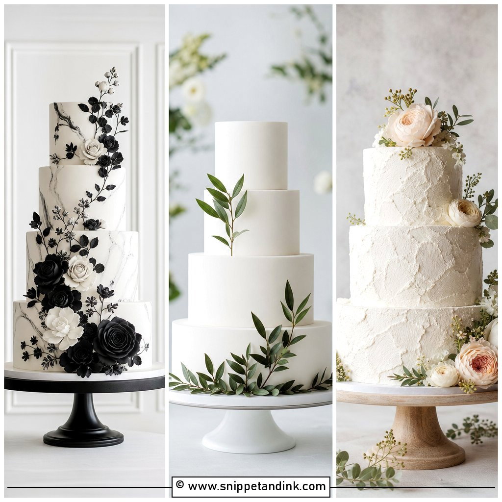 25 Luxury Wedding Cake Ideas for a Showstopping Reception