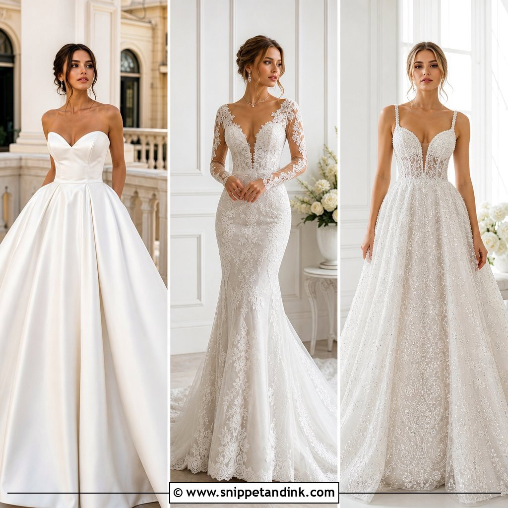 25 Luxury Wedding Gown Ideas: Opulent Styles for Modern Brides