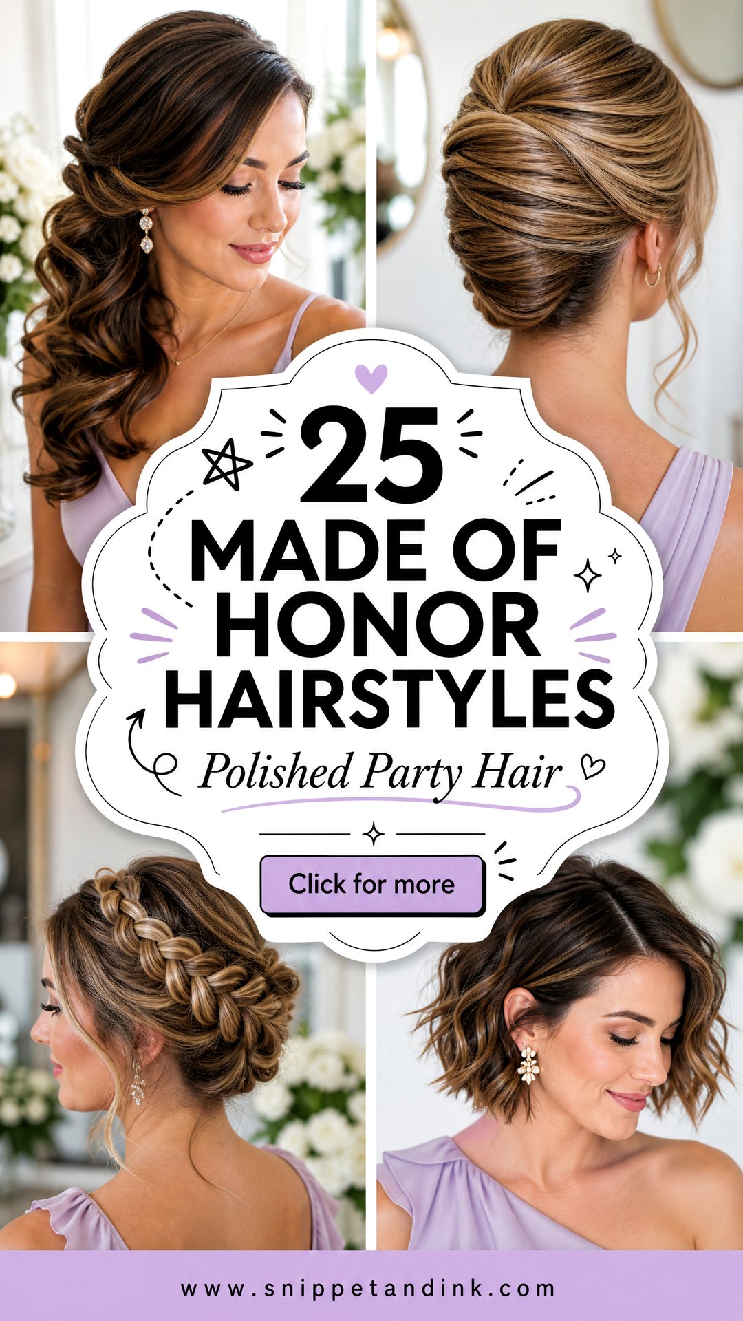 25 Made of Honor Hairstyles for a Polished Wedding Party - 25 Made of Honor Hairstyles for a Polished Wedding Party