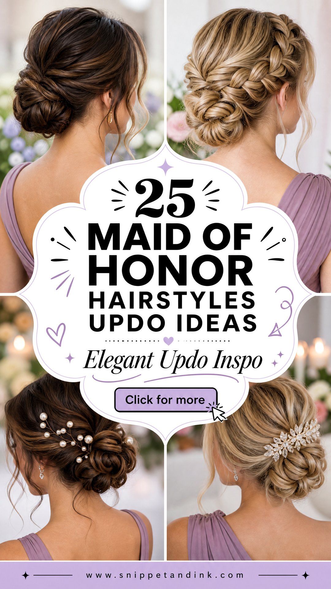 25 Maid of Honor Hairstyles Updo Ideas for Elegant Bridesmaids - 25 Maid of Honor Hairstyles Updo Ideas for Elegant Bridesmaids