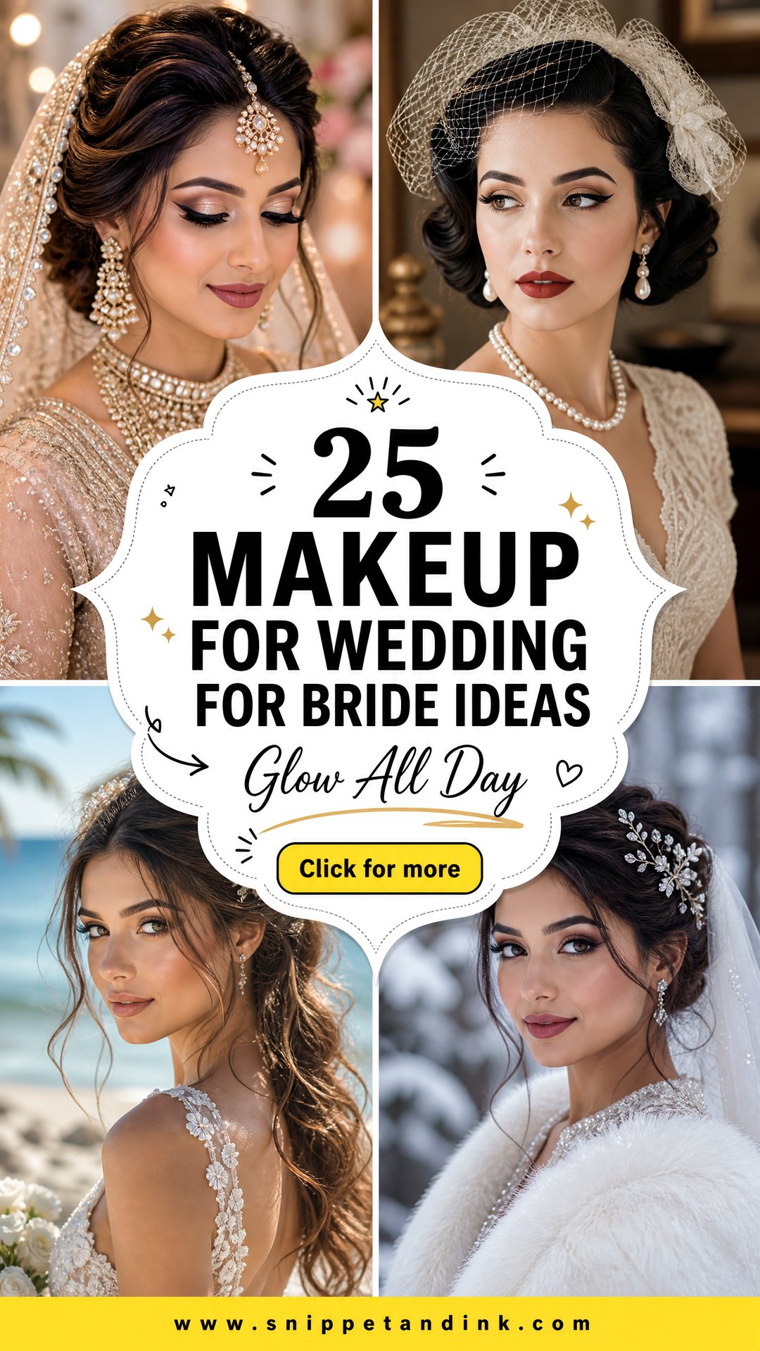 25 Makeup for Wedding for Bride Ideas to Glow All Day - 25 Makeup for Wedding for Bride Ideas to Glow All Day