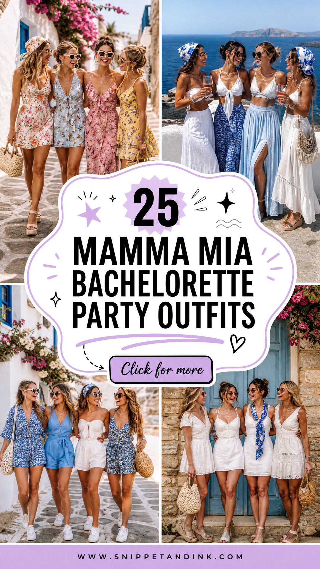 25 Mamma Mia Bachelorette Party Outfits for a Disco-Ready Crew - 25 Mamma Mia Bachelorette Party Outfits for a Disco-Ready Crew
