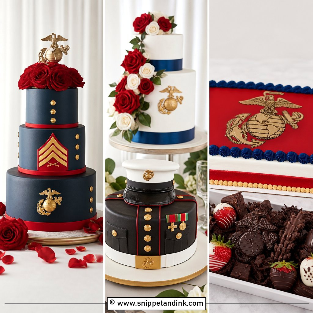 25 Marine Corps Wedding Cake Ideas for a Proud Celebration