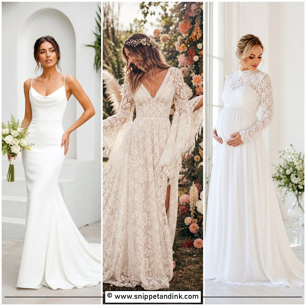 25 Marriage Dresses for Women for Elegant Wedding Looks