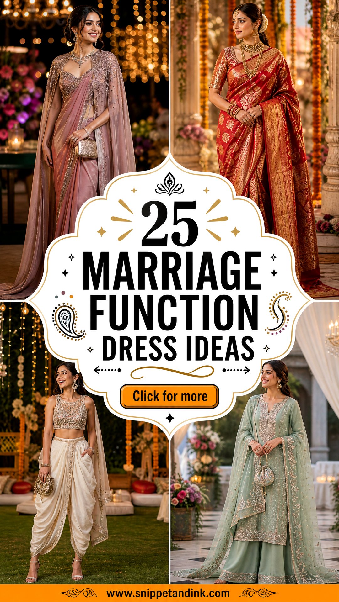 25 Marriage Function Dress Ideas for Every Stylish Celebration - 25 Marriage Function Dress Ideas for Every Stylish Celebration
