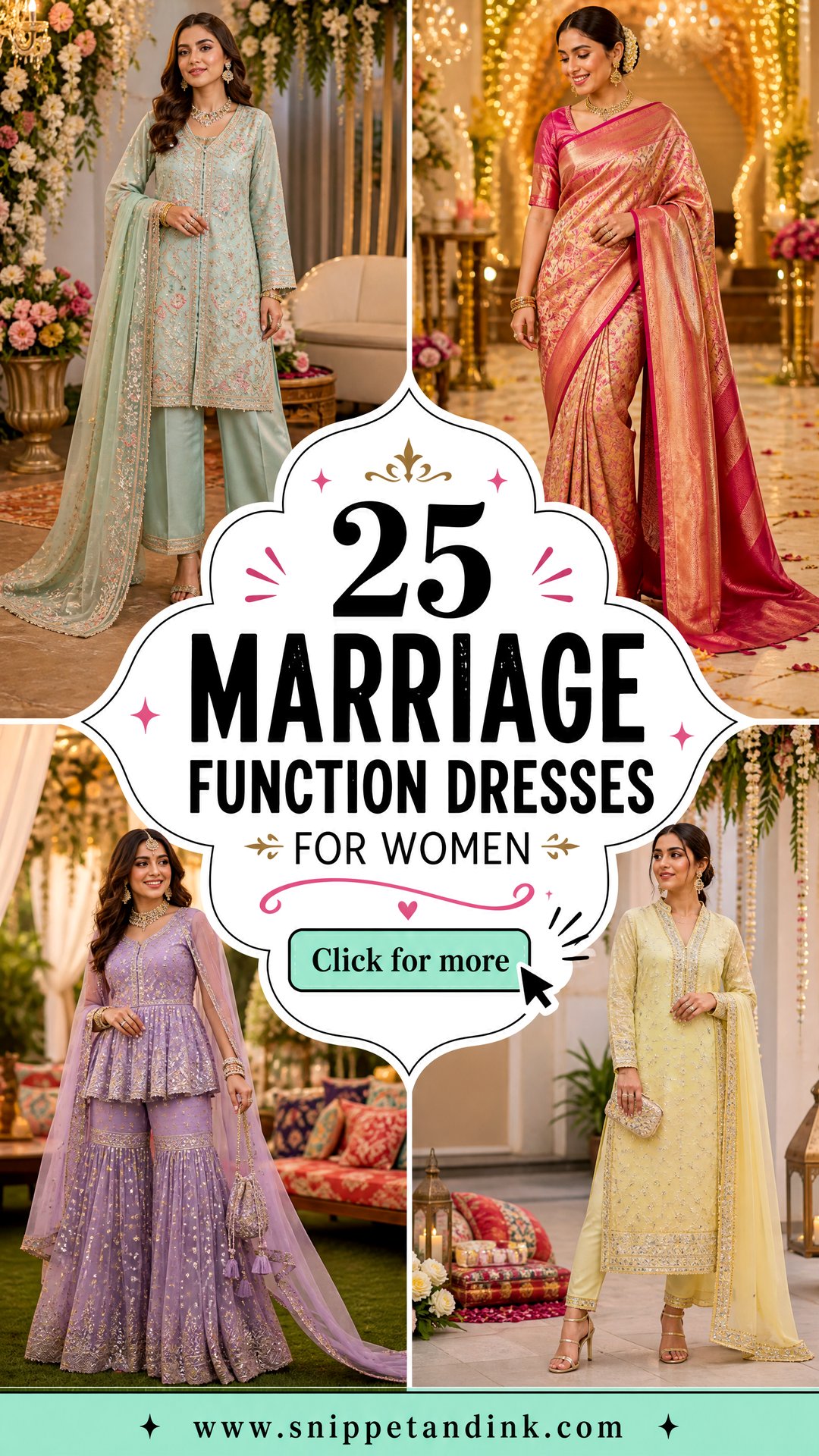 25 Marriage Function Dresses for Women for Every Celebration - 25 Marriage Function Dresses for Women for Every Celebration