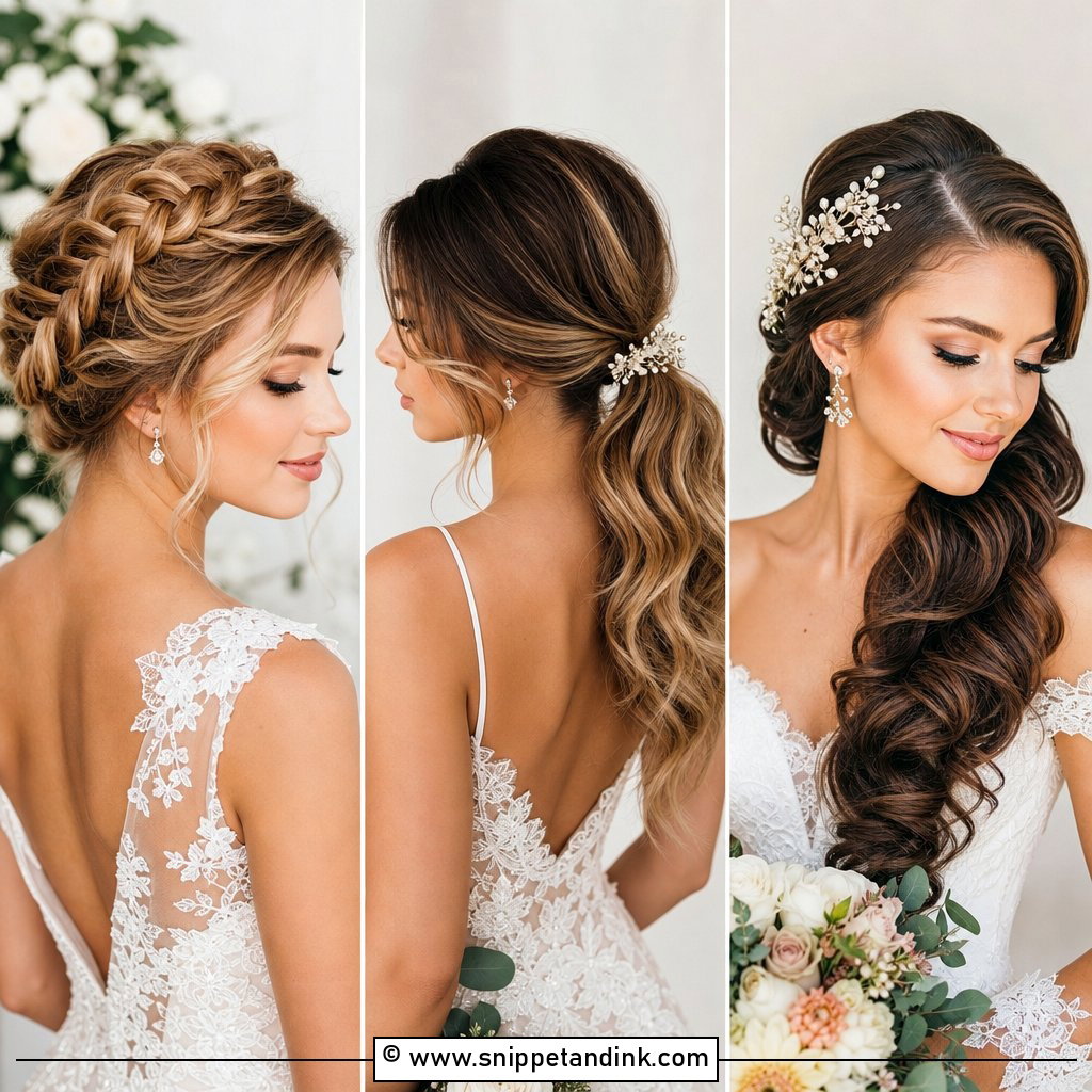25 Marriage Hairstyles for a Timeless Bridal Look Brides Love