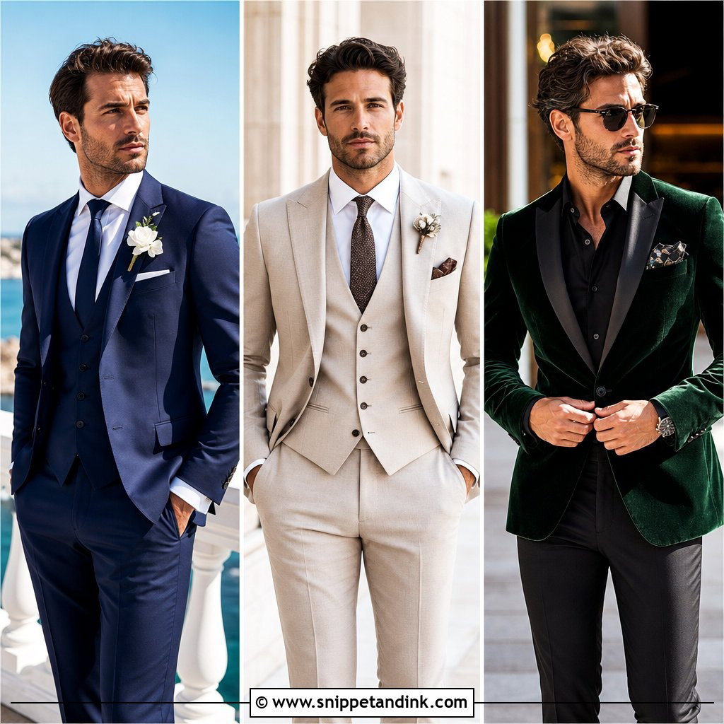25 Masc Wedding Outfits