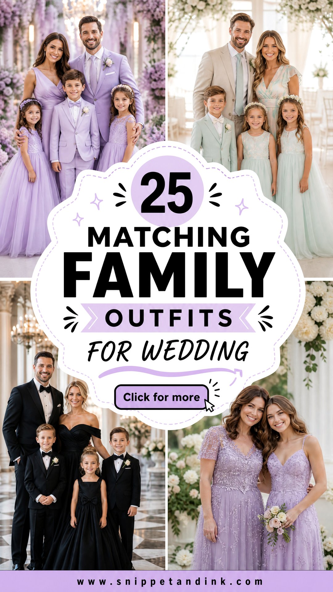 25 Matching Family Outfits for Wedding Picture-Perfect Looks - 25 Matching Family Outfits for Wedding: Picture-Perfect Looks
