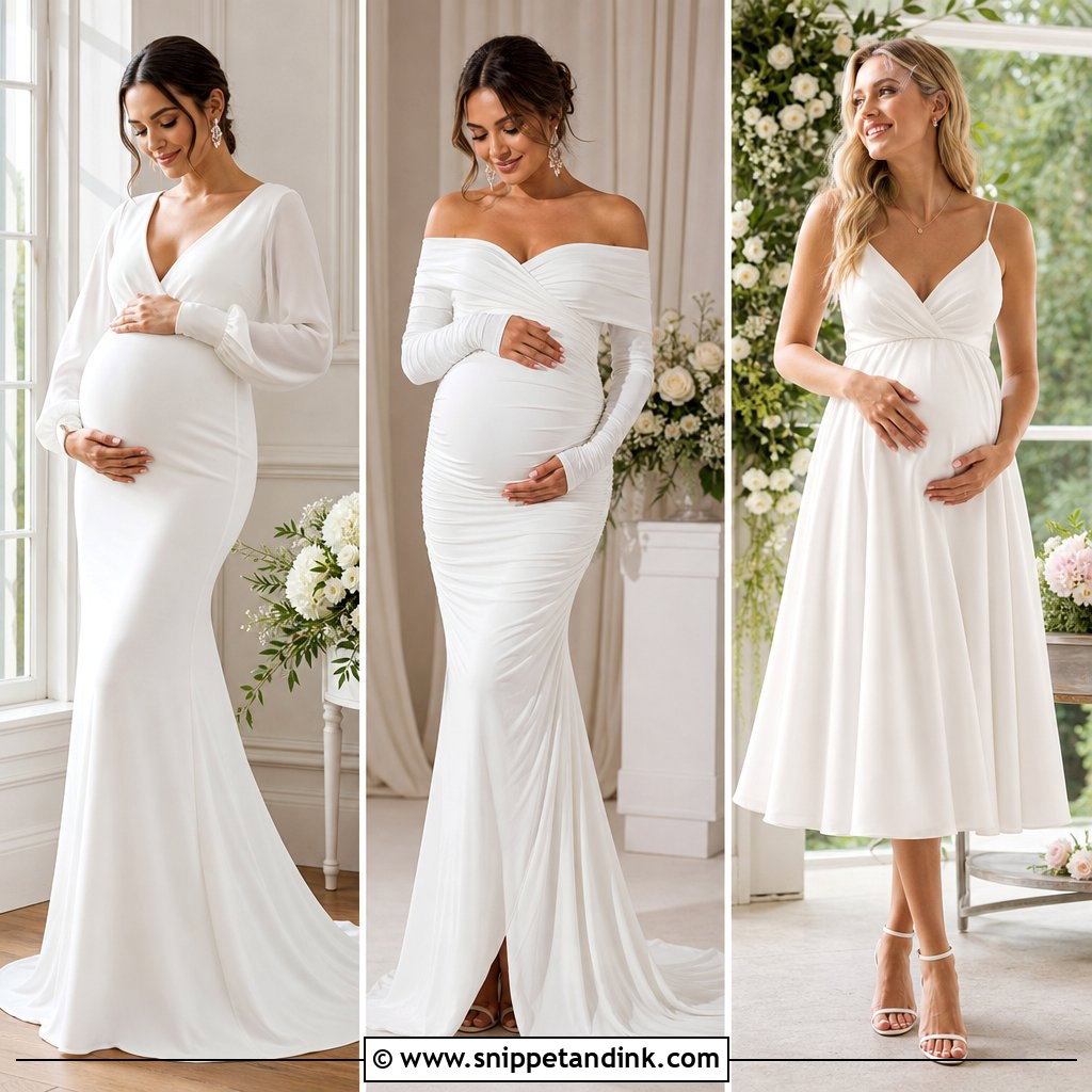 25 Maternity Bridal Gowns: Elegant Picks for Stylish Moms-to-Be