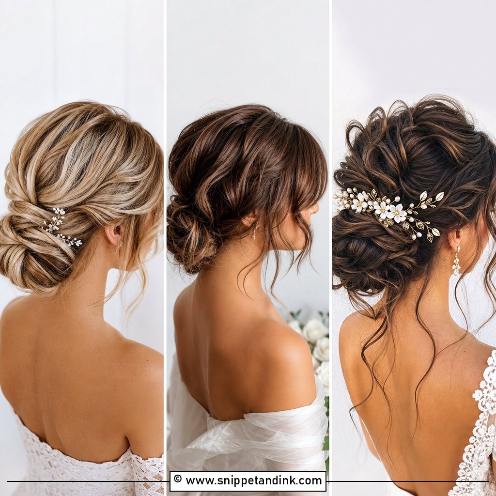 25 Medium Length Wedding Hair Ideas for Modern Brides