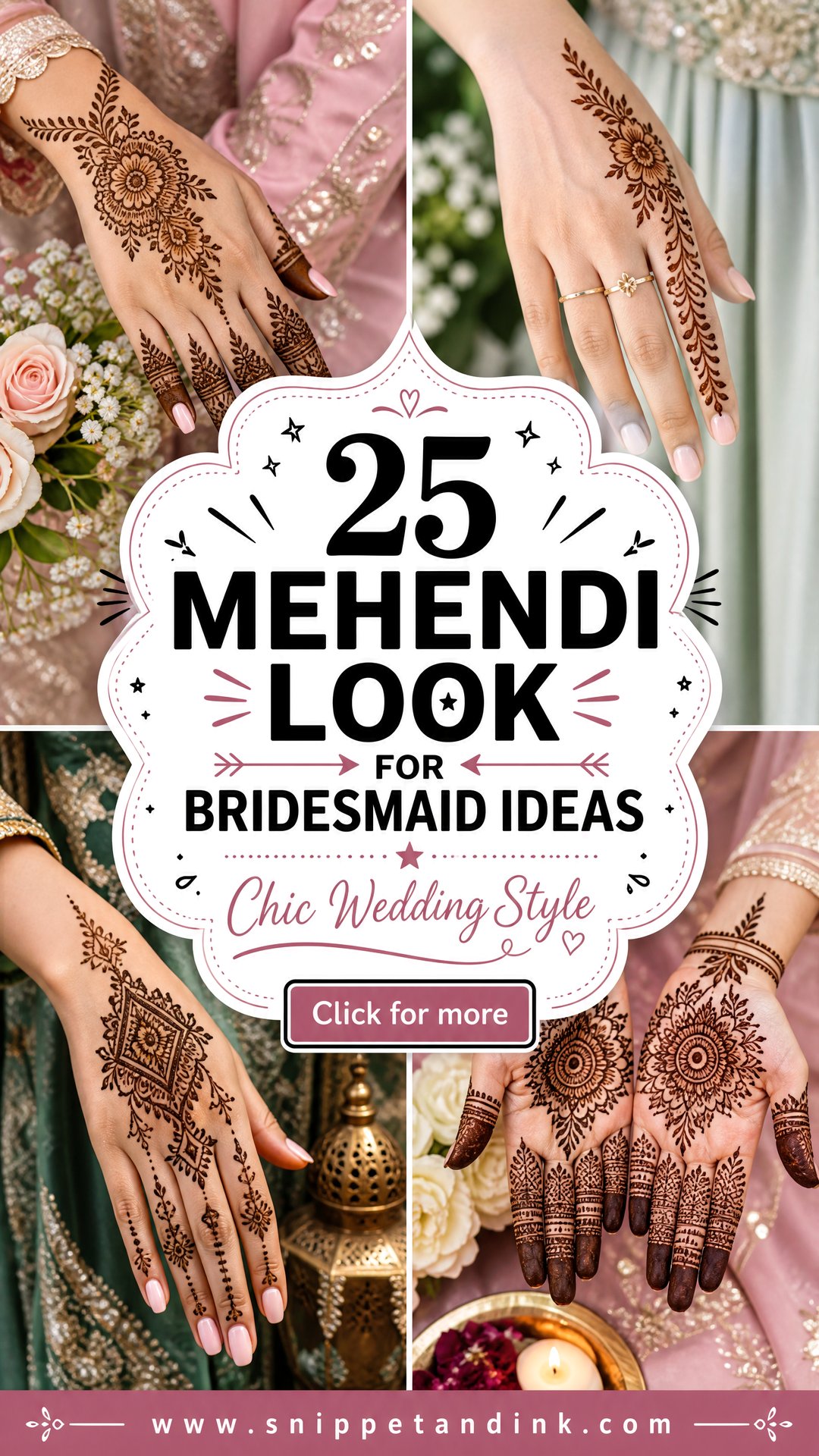 25 Mehendi Look for Bridesmaid Ideas Chic Wedding Style - 25 Mehendi Look for Bridesmaid Ideas: Chic Wedding Style