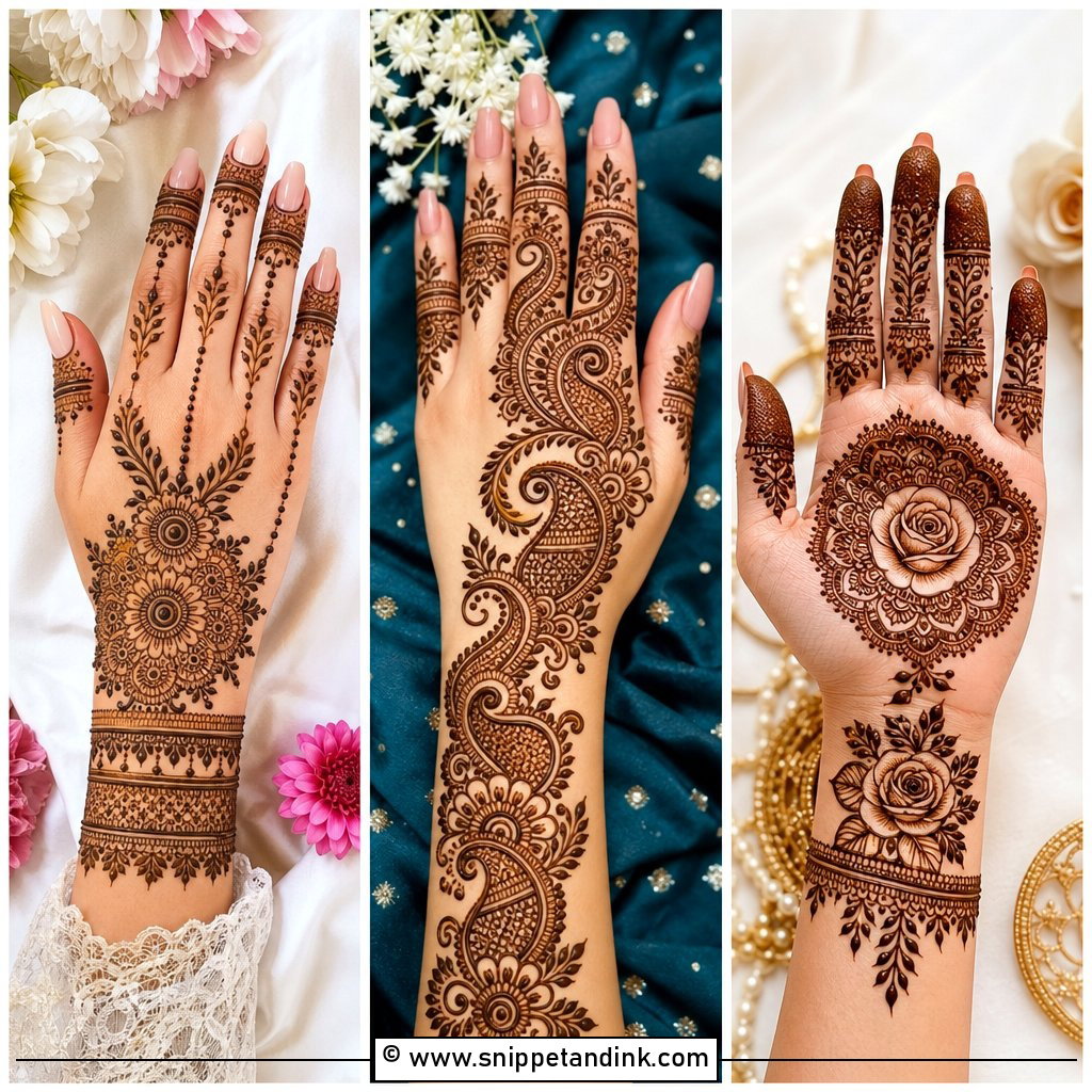 25 Mehndi Designs for Bridesmaid for Festive Wedding Style