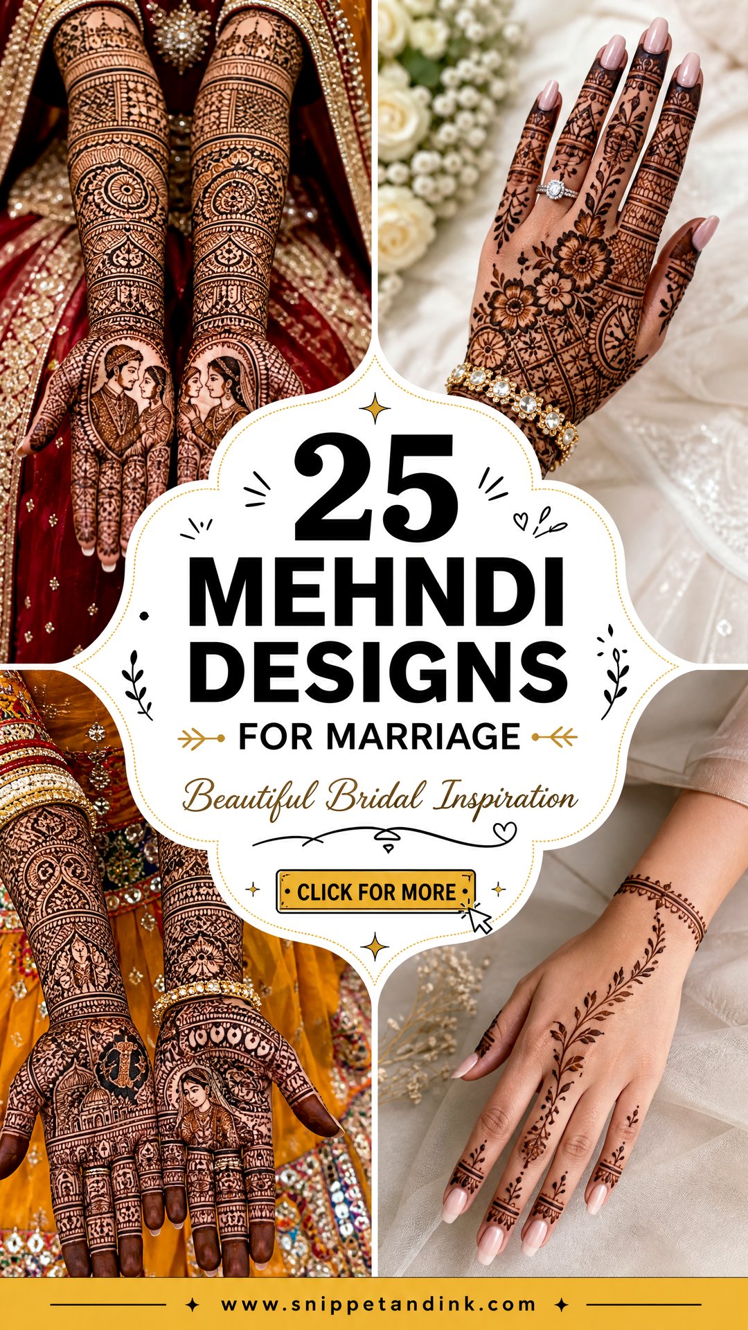 25 Mehndi Designs for Marriage Beautiful Bridal Inspiration - 25 Mehndi Designs for Marriage: Beautiful Bridal Inspiration