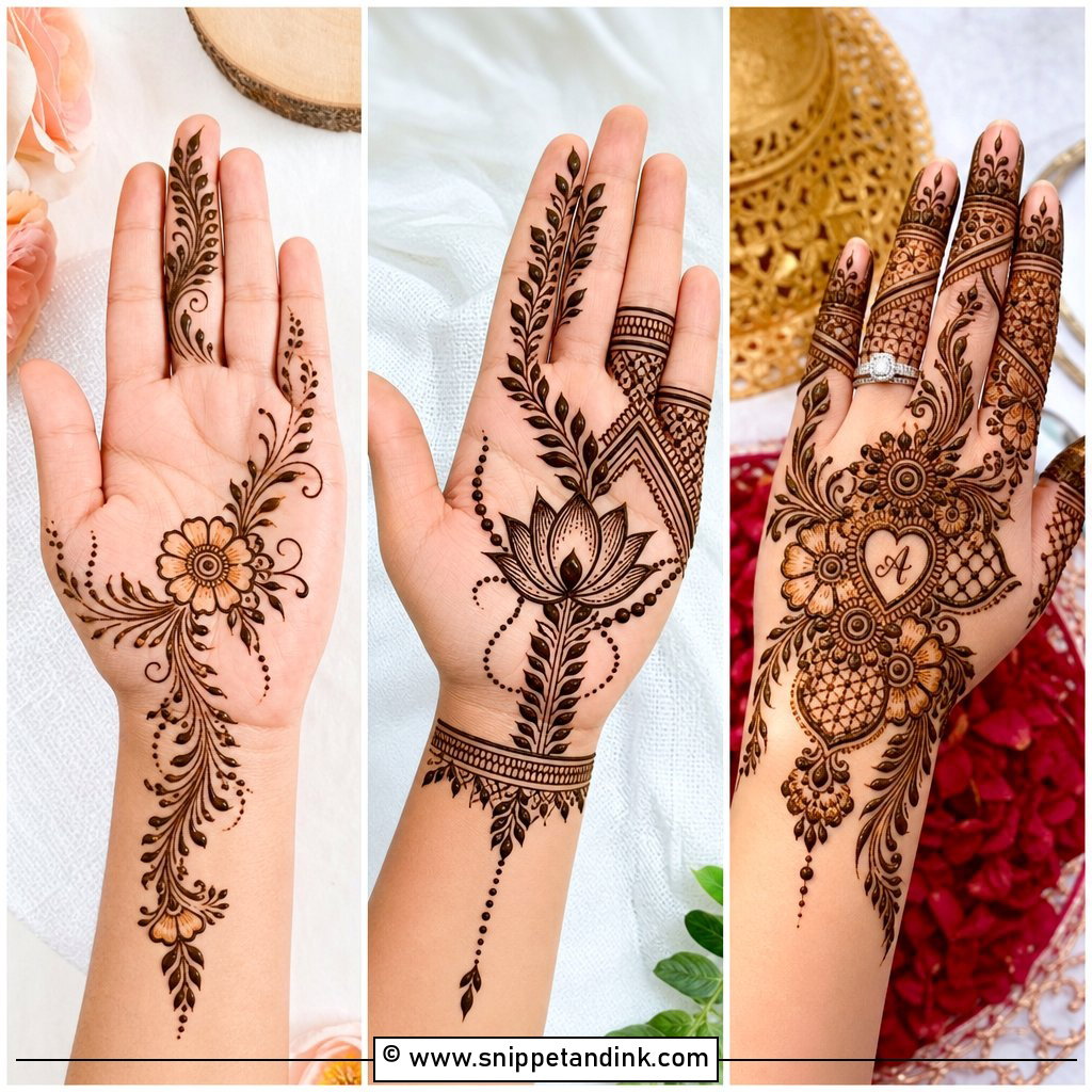 25 Mehndi New Design Ideas Fresh Trends for Wedding Season