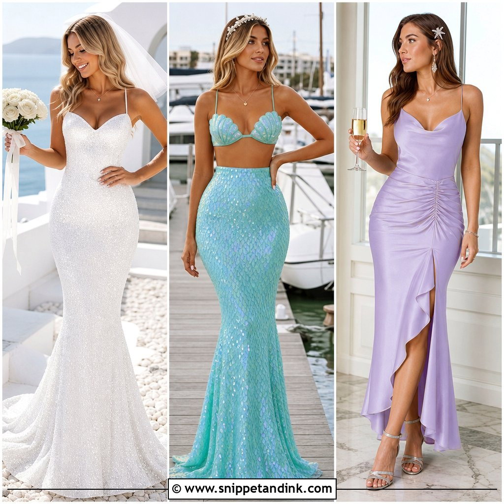 25 Mermaid Bachelorette Party Outfit Ideas for a Magical Bash