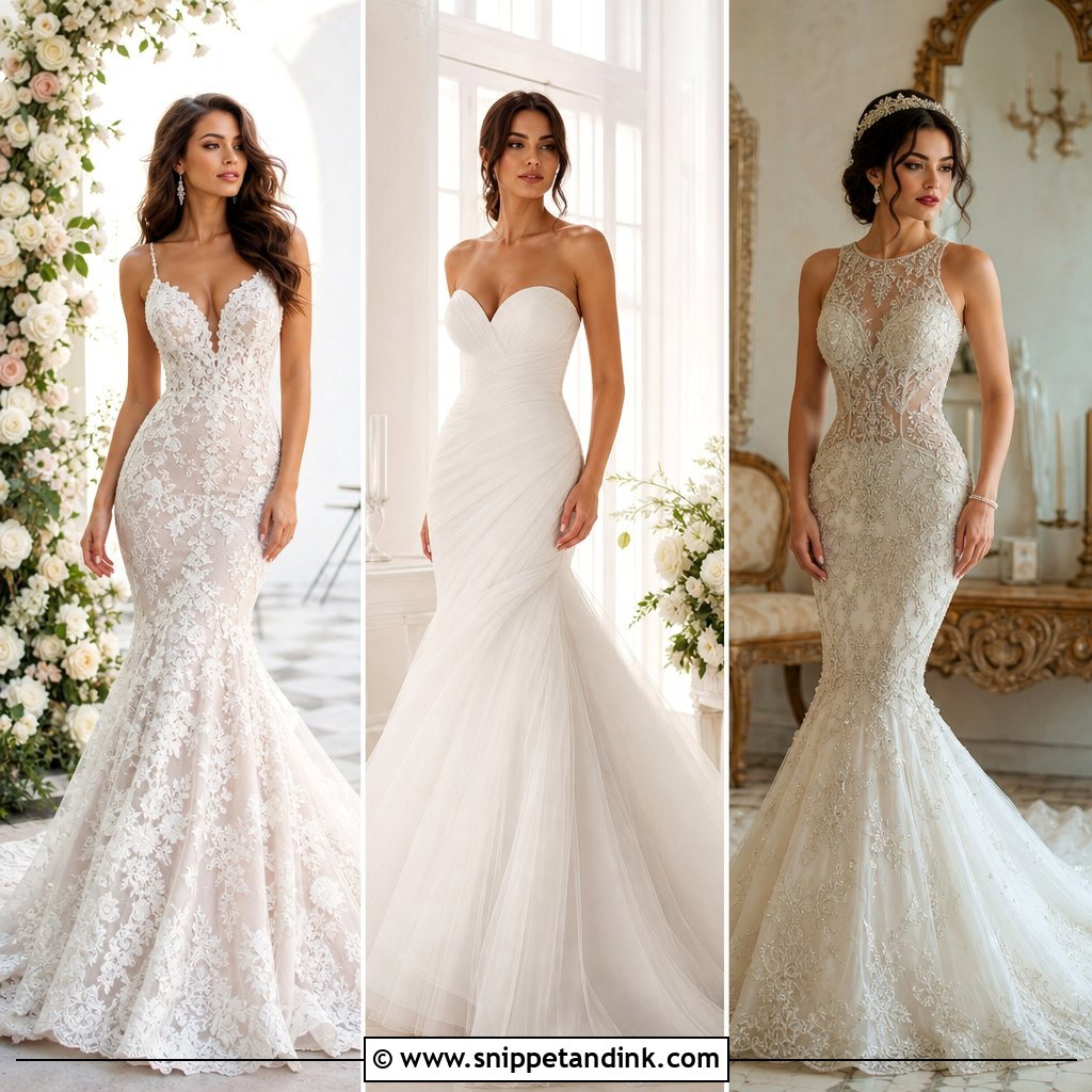 25 Mermaid Bridal Dress Ideas for a Showstopping Wedding Look